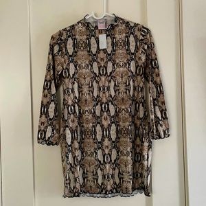 For All Seasons - Paper Crane Snakeskin Pattern